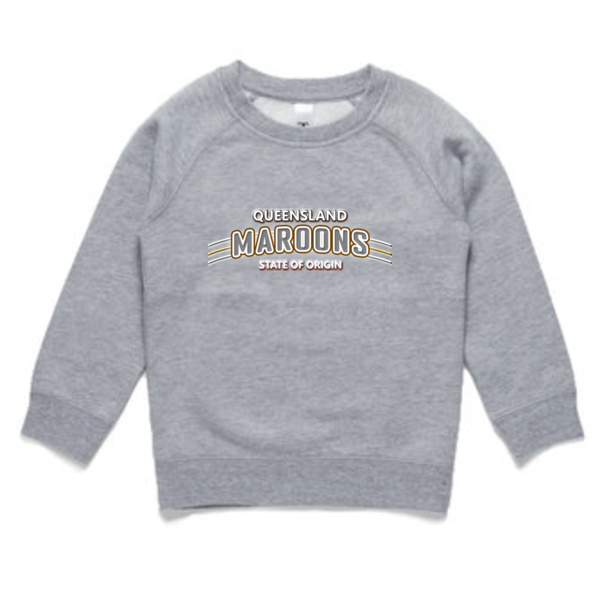 Kids Maroons Club Crew Neck - Kids / Youth Crew Sweatshirt Thumbnail