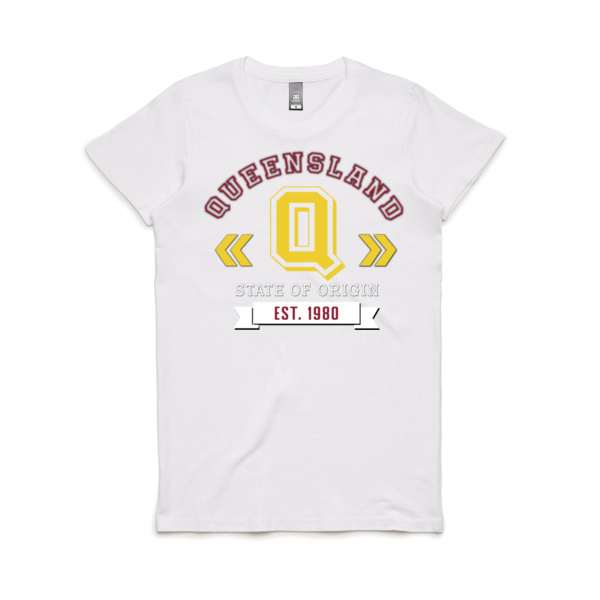Women's Queensland Collegic II Tshirt Thumbnail