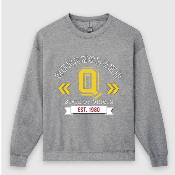 Men's Queensland Collegic Crew Neck  Thumbnail