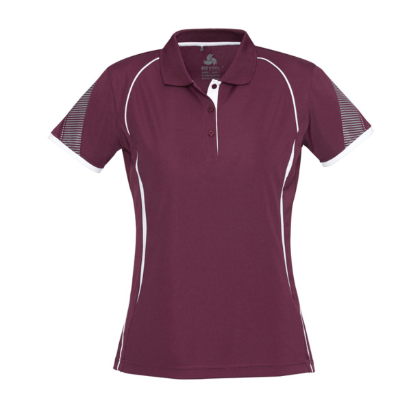 Women's Maroon Polo Thumbnail