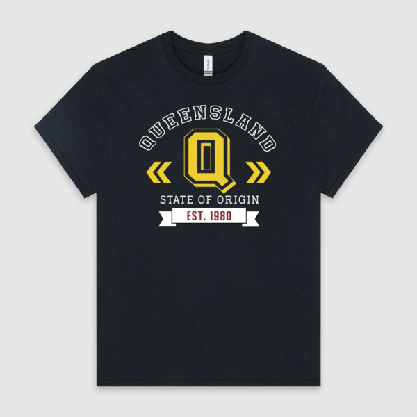 Men's Qld Collegic Tshirt - Same day dispatch Thumbnail