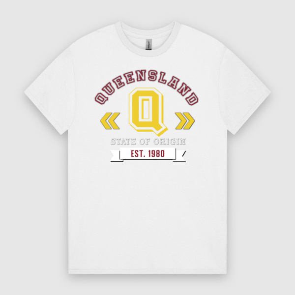 Men's Queensland Collegic II Tshirt - Same day dispatch Thumbnail