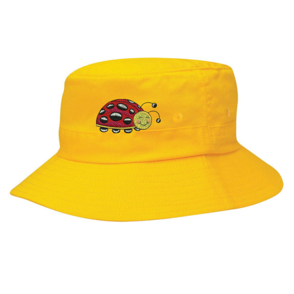 Lady bug bucket hat Thumbnail