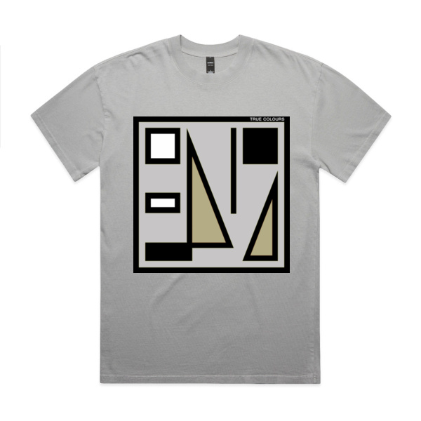 True Colours - Split Enz faded oversize drop shoulder T-shirt Thumbnail