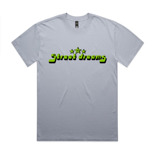Street Dreams II heavy faded drop shoulder T-shirt Thumbnail