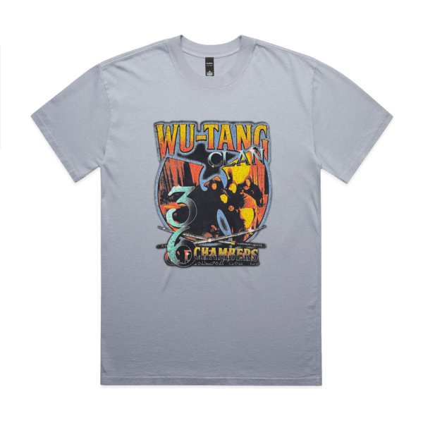 Wutang Clan 36 faded oversize drop shoulder T-shirt Thumbnail