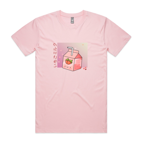 Fight or Flight Strawberry milk T-shirt Thumbnail