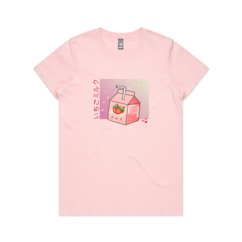 Fight or Flight Strawberry milk T-shirt Thumbnail
