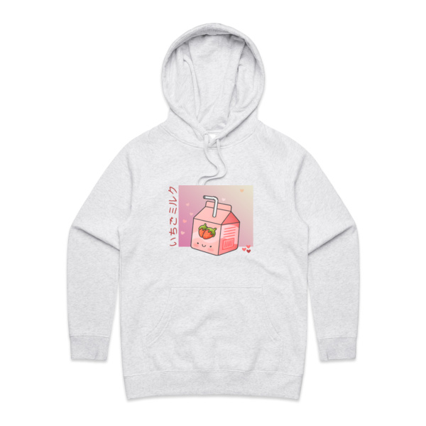 Fight or Flight Strawberry milk Hoodie Thumbnail