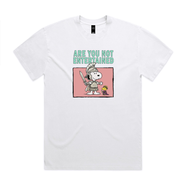 Snoopy gladiator faded oversize drop shoulder T-shirt Thumbnail